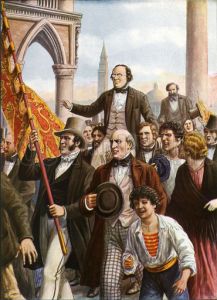 Daniele Manin and Niccolo Tommaseo freed from prison 18 March 1848